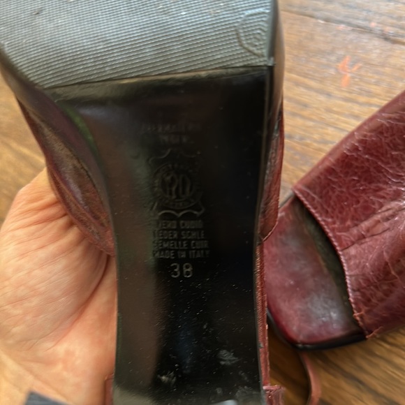 Y2K square toe TOOTSIE PLOHOUND made in italy - Picture 3 of 3